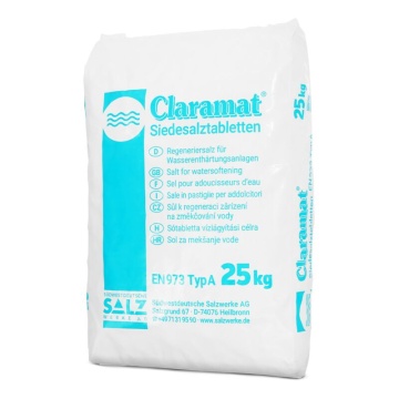 Siedesalztabletten für den Einsatz im Koiteich 