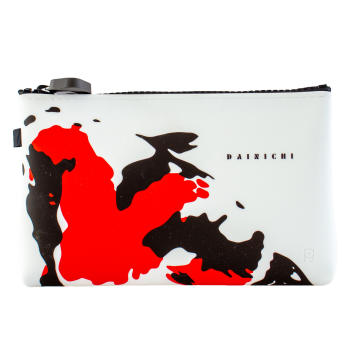 Dainichi NUU Silikon-Tasche mit Koi-Motiv – Original aus Japan 