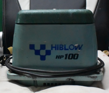 Hiblow HP-100 Luftpumpe gebraucht 
